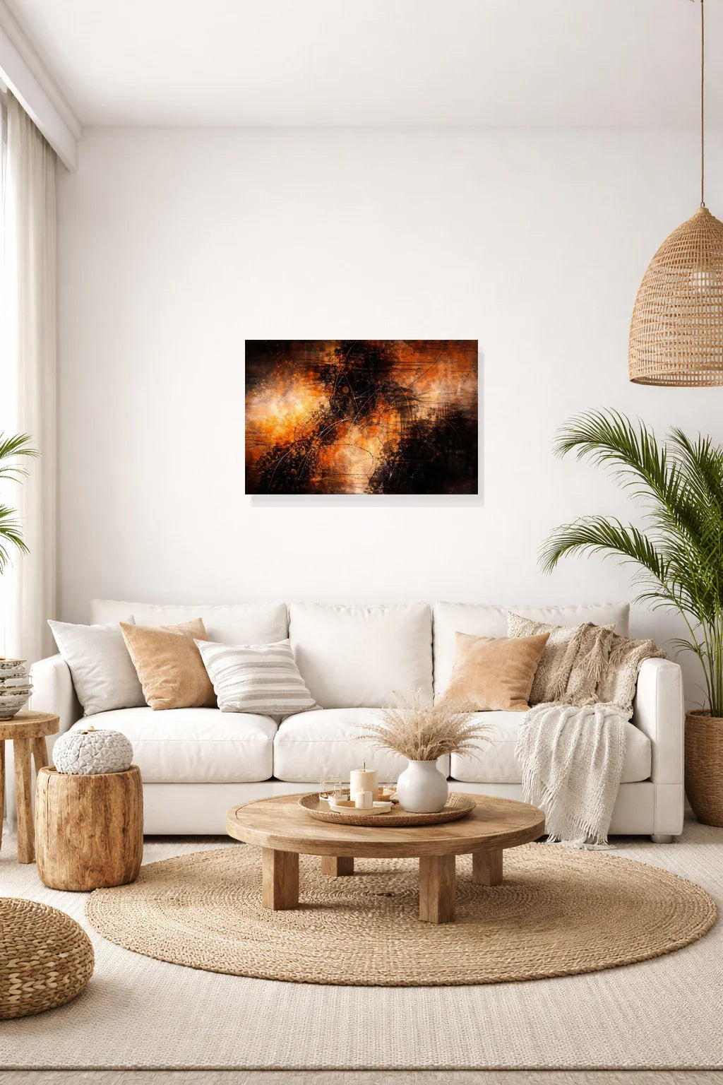 {{ product.title }} minimalist wall art neutral home decor modern wall decor