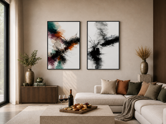 minimalist-wall-art-living-room-neutral-decor
