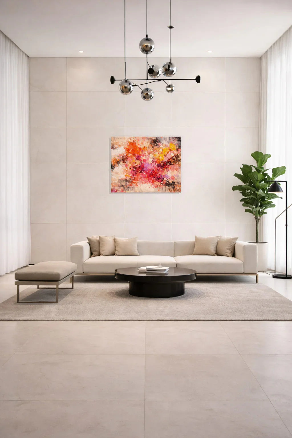 {{ product.title }} minimalist wall art neutral home decor modern wall decor
