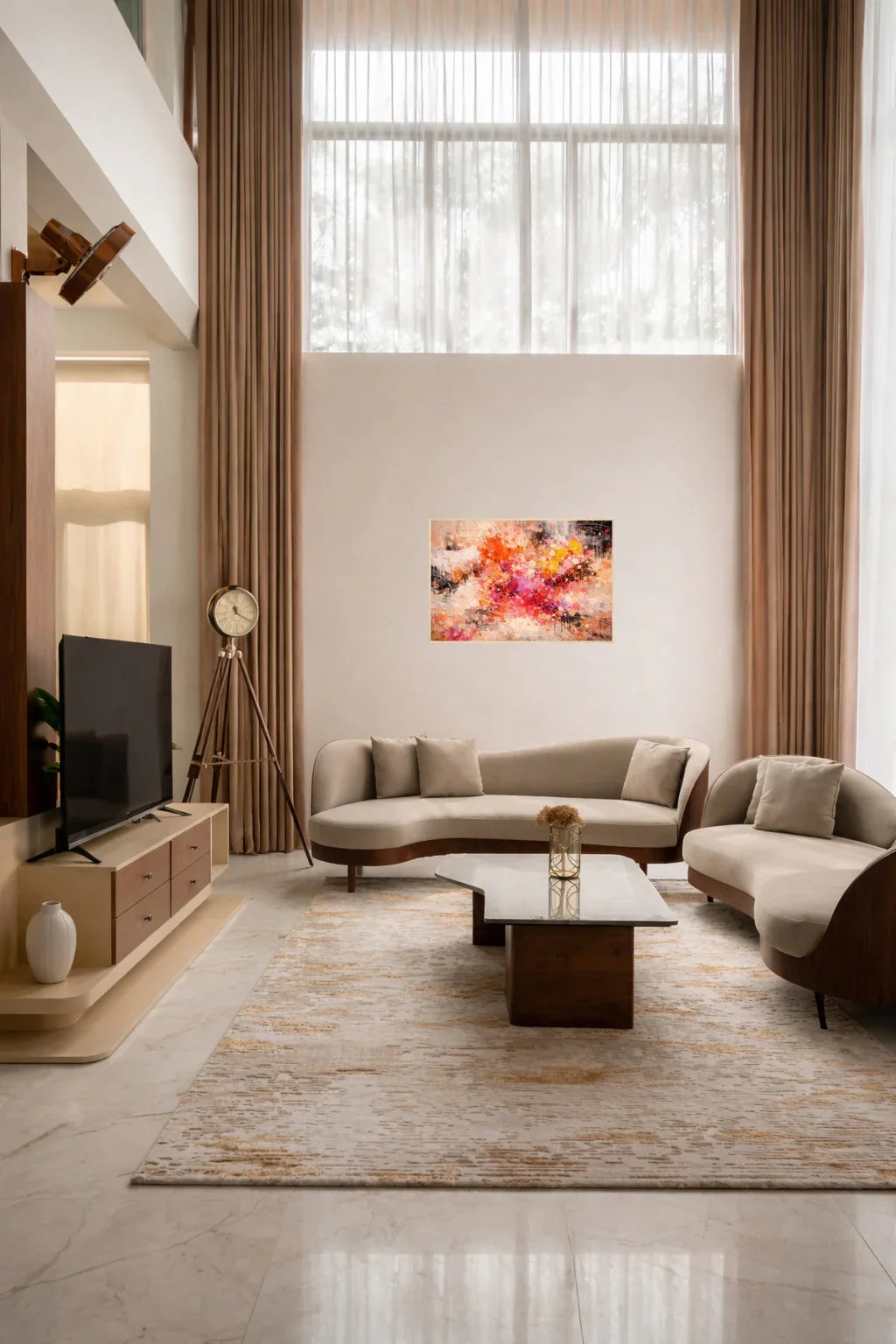 {{ product.title }} minimalist wall art neutral home decor modern wall decor