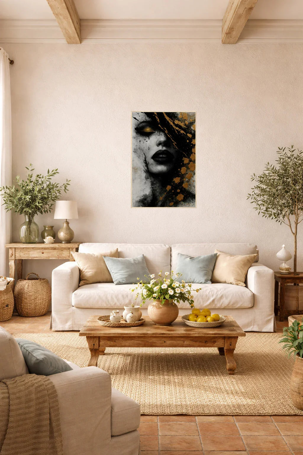 {{ product.title }} minimalist wall art neutral home decor modern wall decor