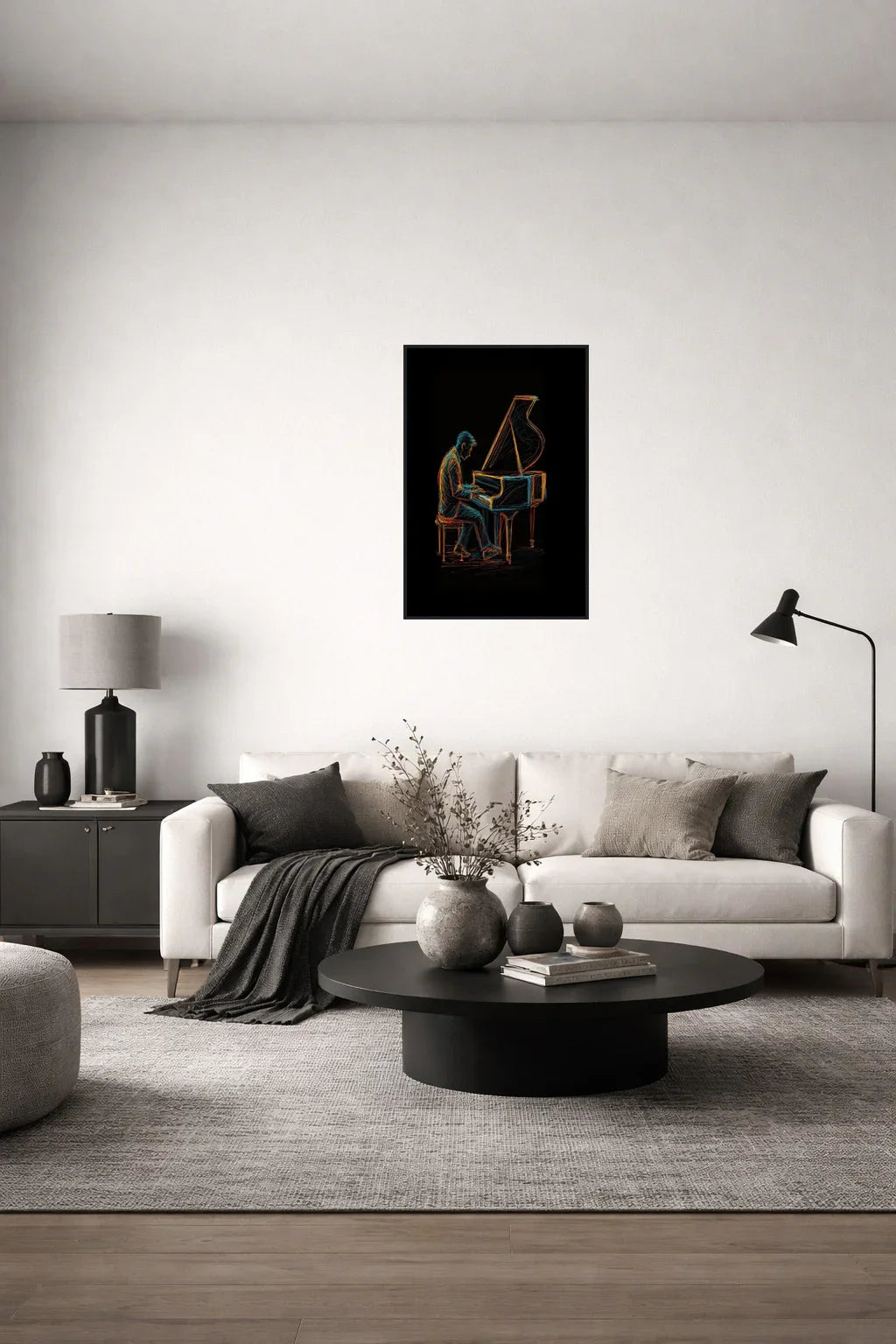{{ product.title }} minimalist wall art neutral home decor modern wall decor