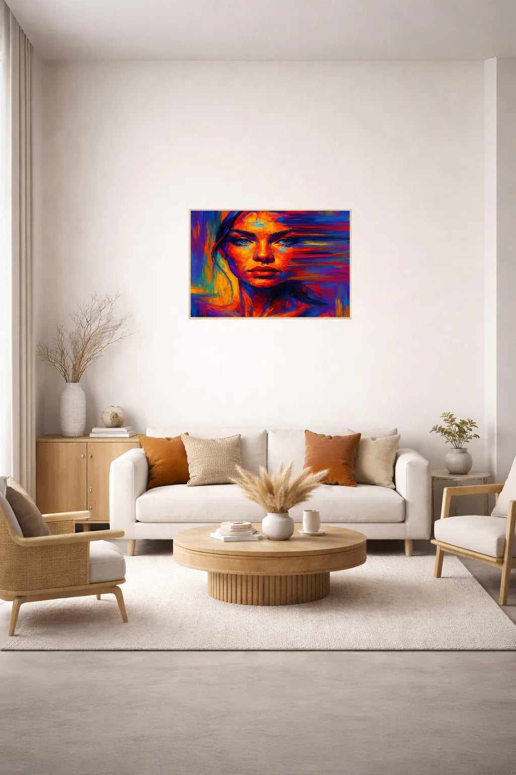 {{ product.title }} minimalist wall art neutral home decor modern wall decor