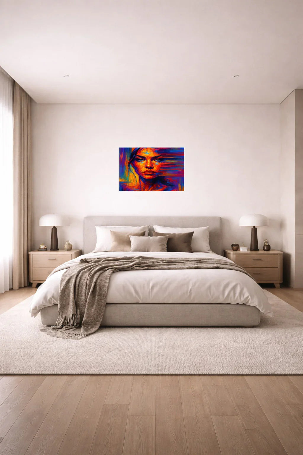 {{ product.title }} minimalist wall art neutral home decor modern wall decor