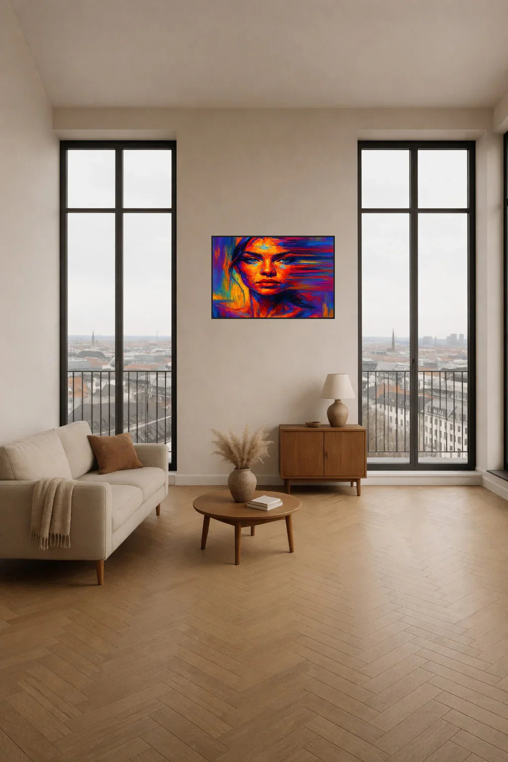 {{ product.title }} minimalist wall art neutral home decor modern wall decor