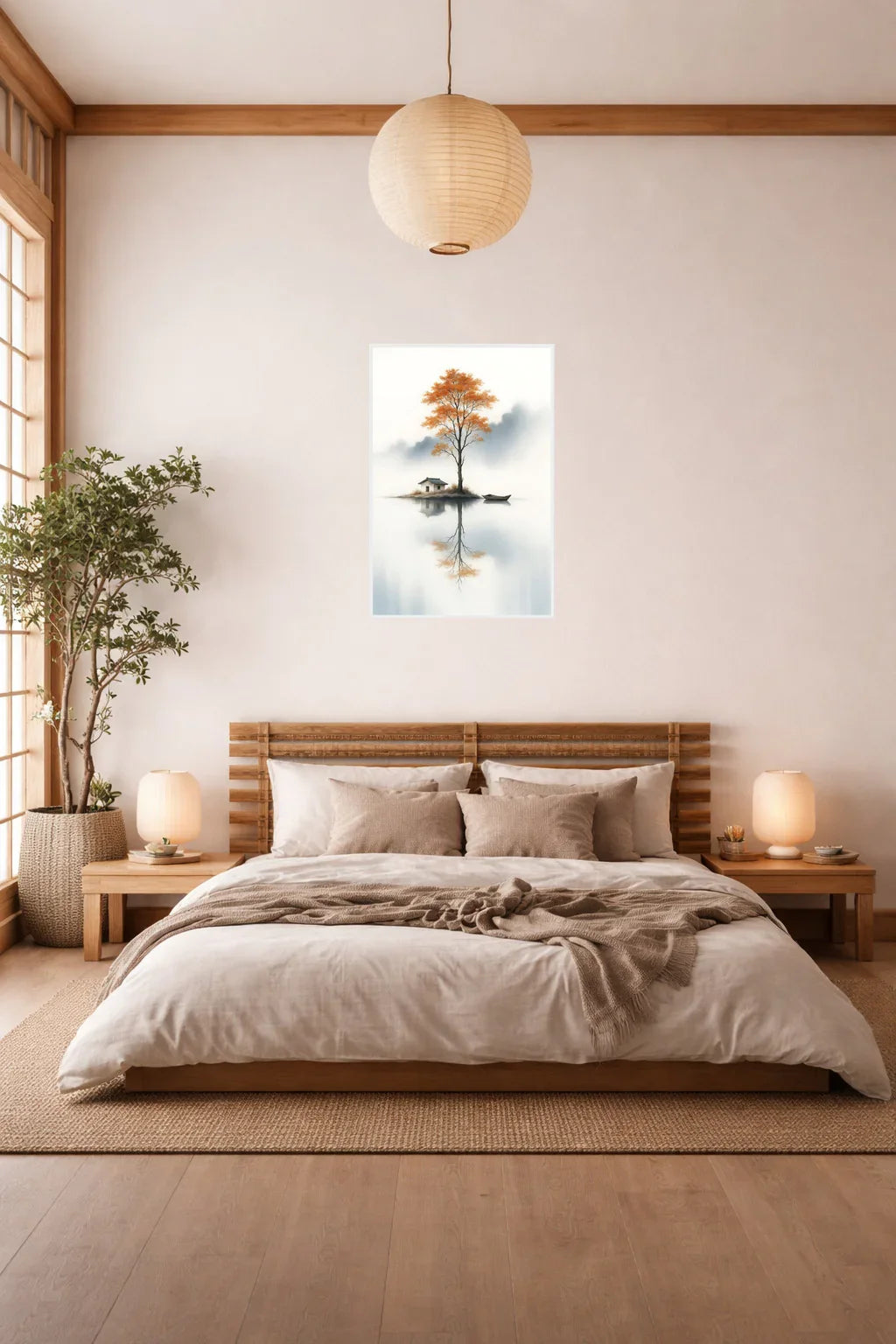 {{ product.title }} minimalist wall art neutral home decor modern wall decor
