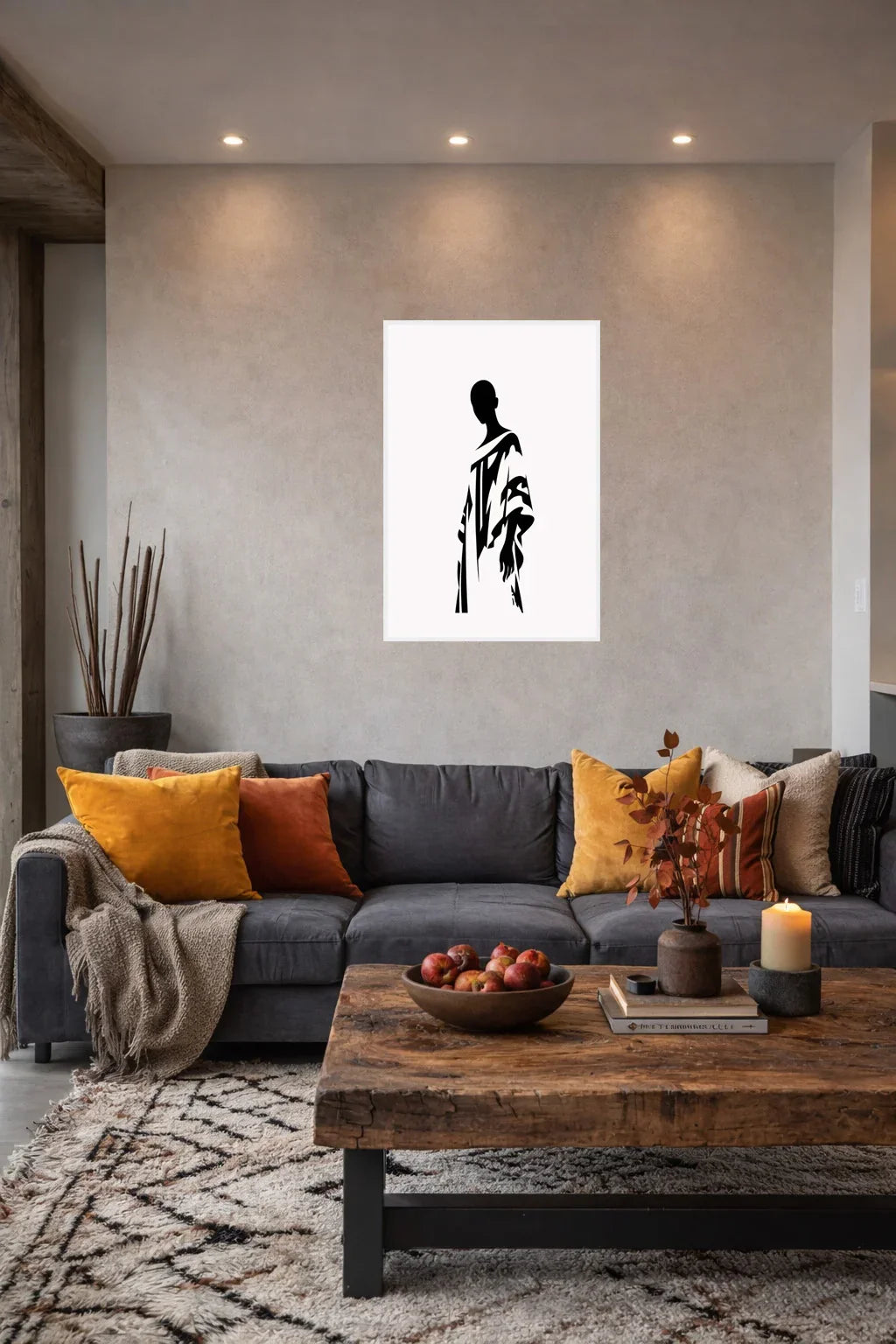 {{ product.title }} minimalist wall art neutral home decor modern wall decor