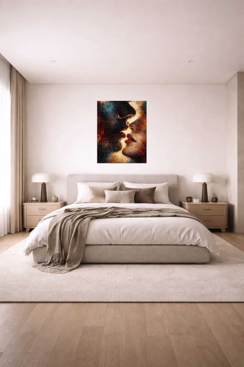 {{ product.title }} minimalist wall art neutral home decor modern wall decor