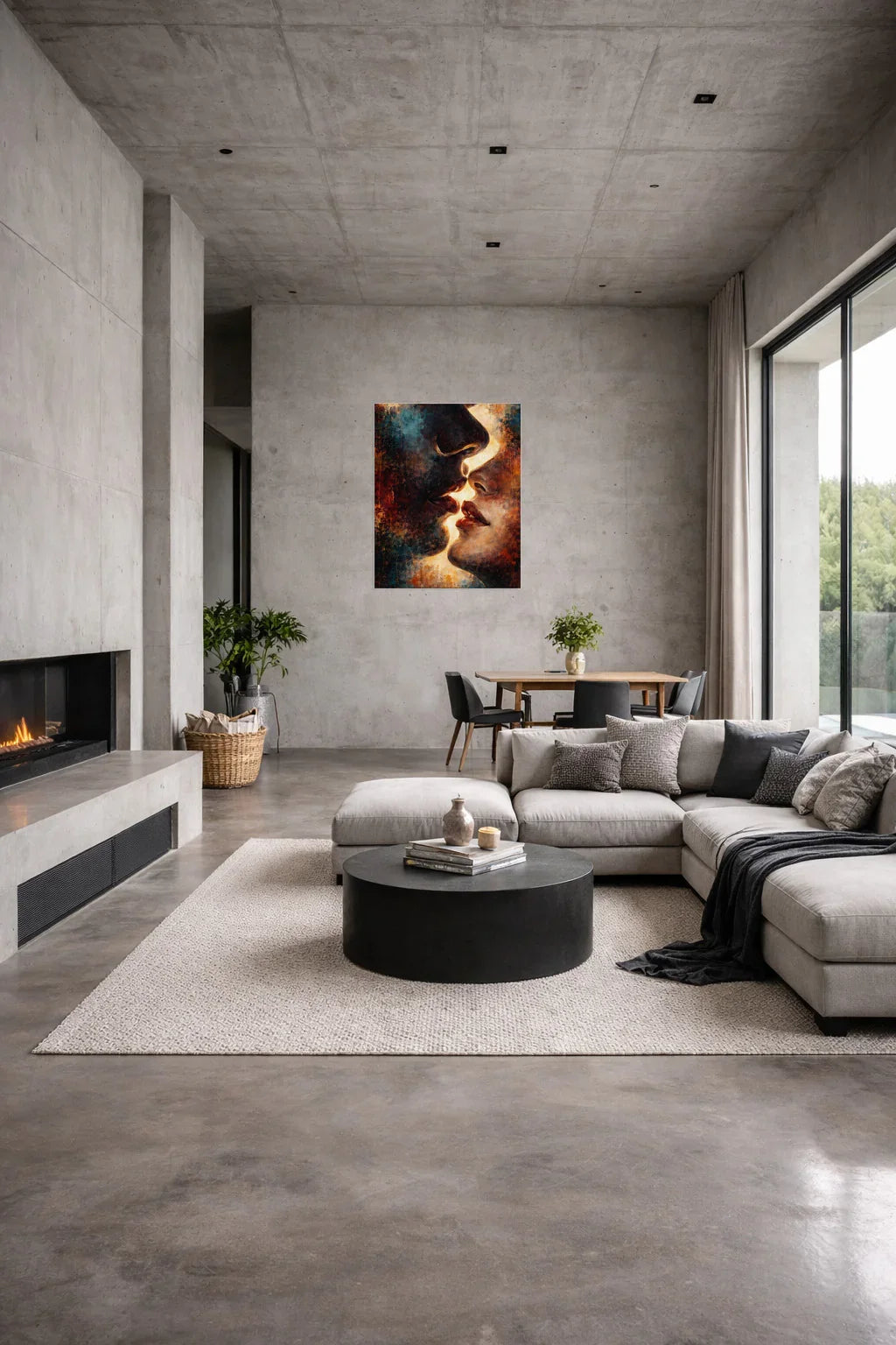 {{ product.title }} minimalist wall art neutral home decor modern wall decor