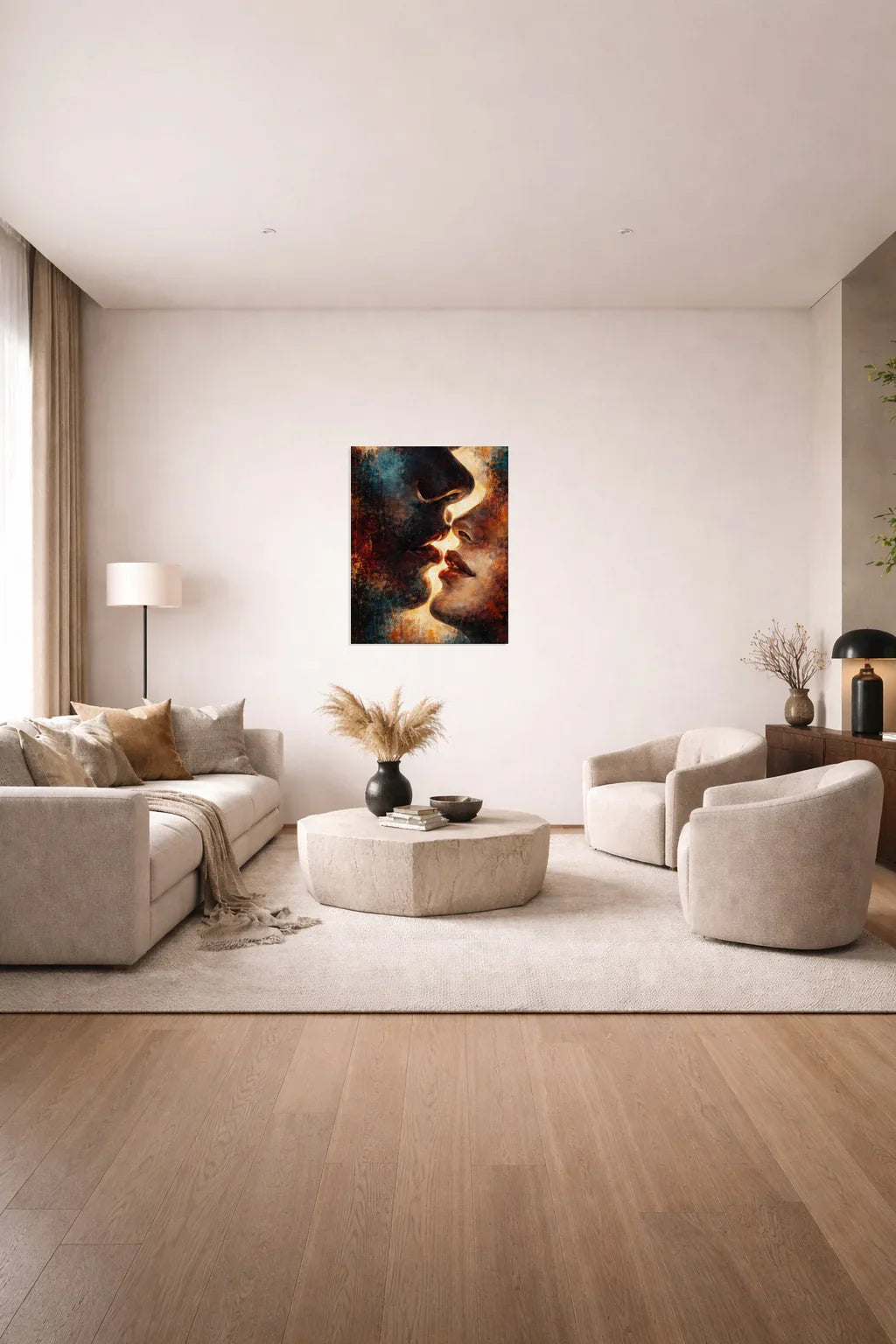 {{ product.title }} minimalist wall art neutral home decor modern wall decor