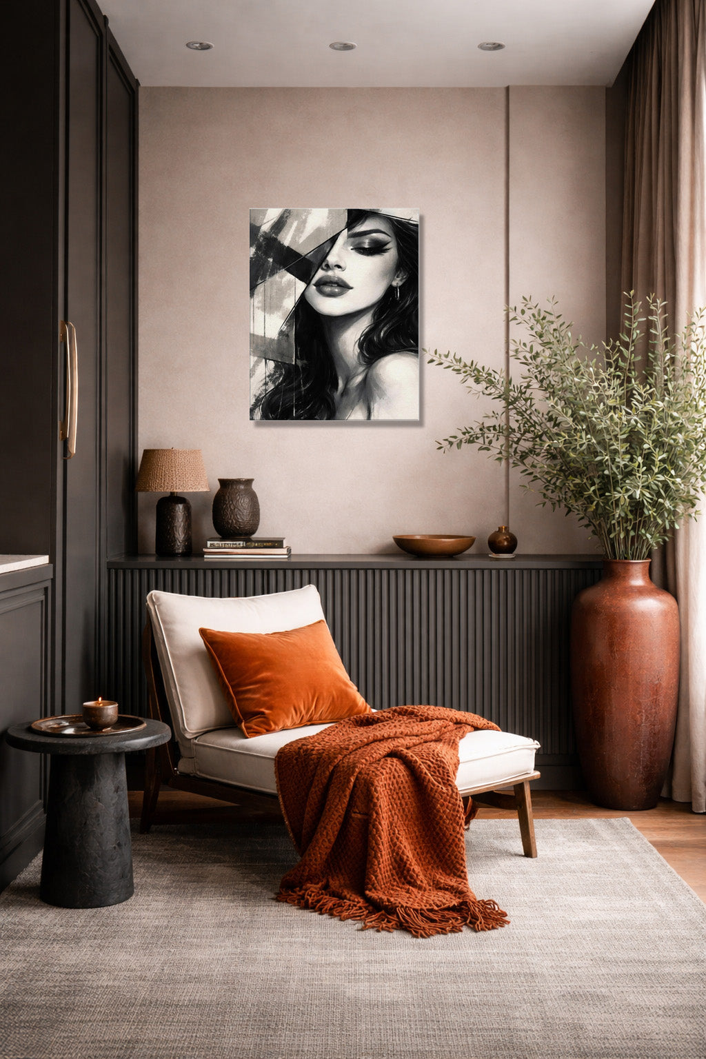 {{ product.title }} minimalist wall art neutral home decor modern wall decor