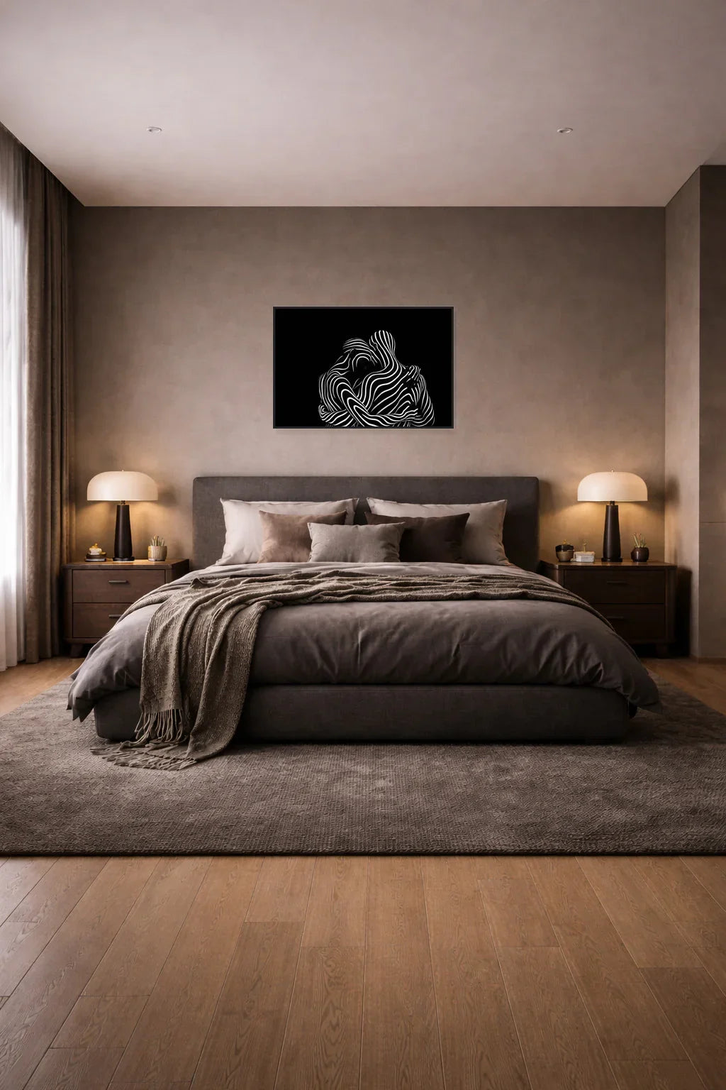 {{ product.title }} minimalist wall art neutral home decor modern wall decor