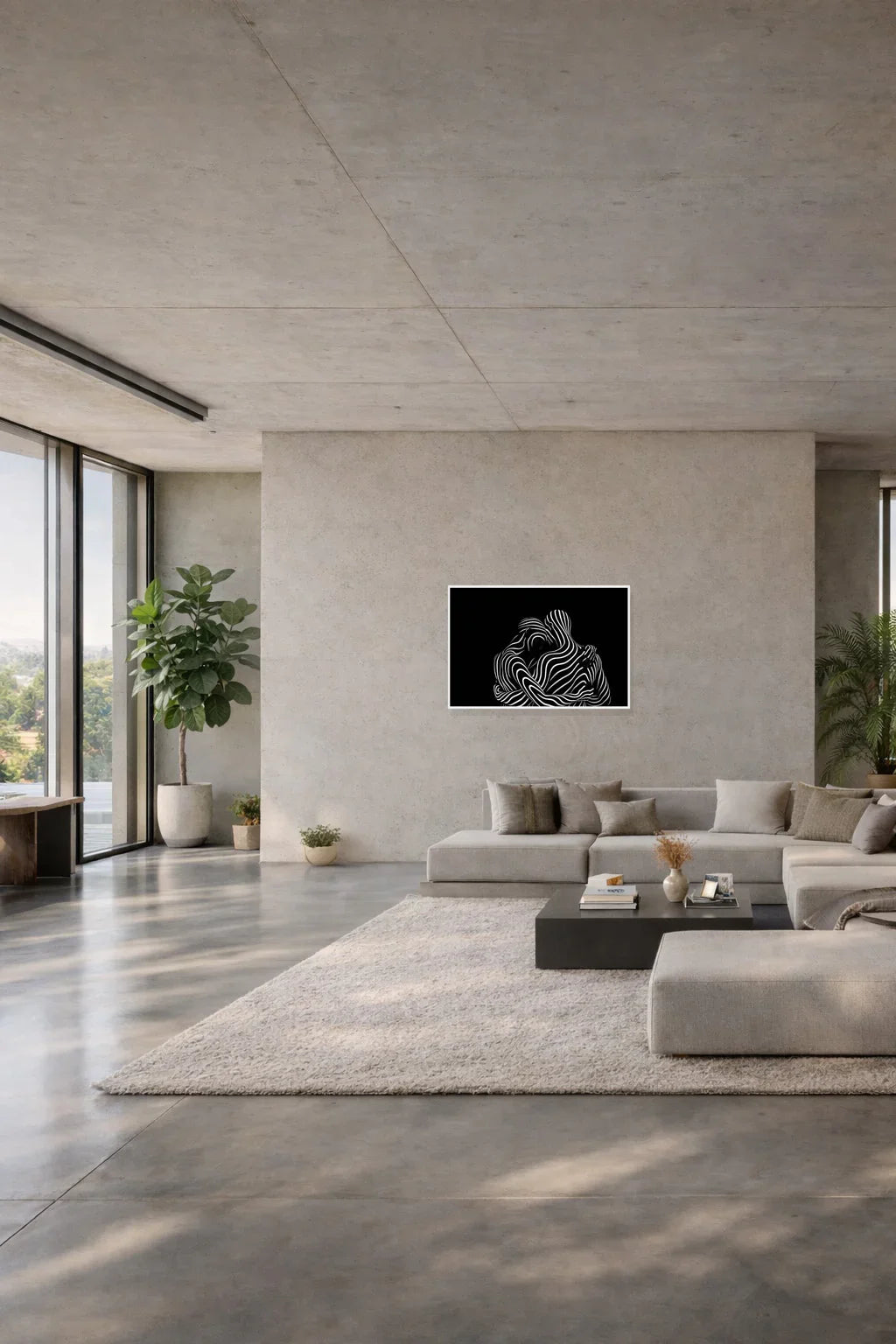{{ product.title }} minimalist wall art neutral home decor modern wall decor