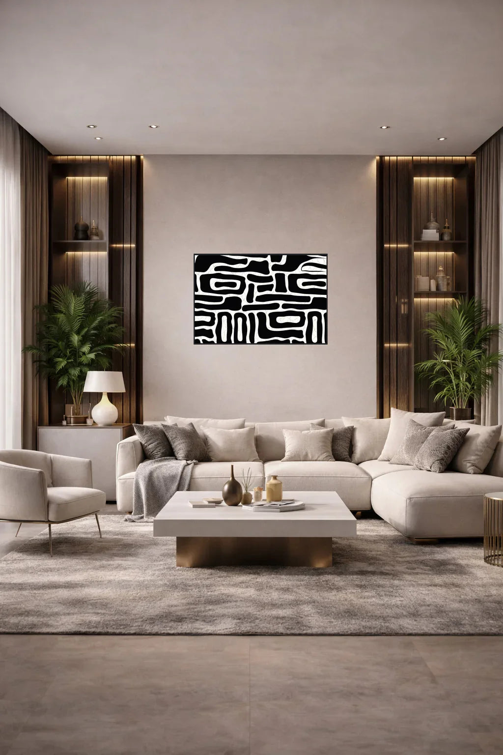 {{ product.title }} minimalist wall art neutral home decor modern wall decor