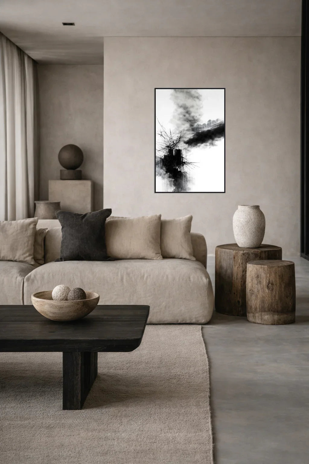 {{ product.title }} minimalist wall art neutral home decor modern wall decor
