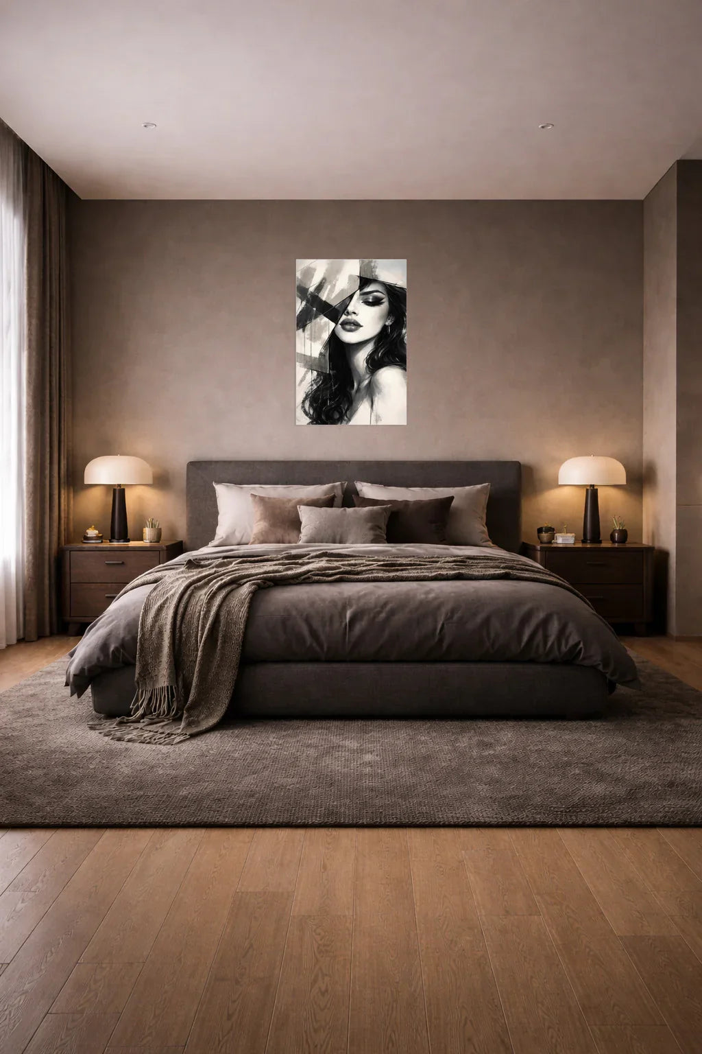 {{ product.title }} minimalist wall art neutral home decor modern wall decor