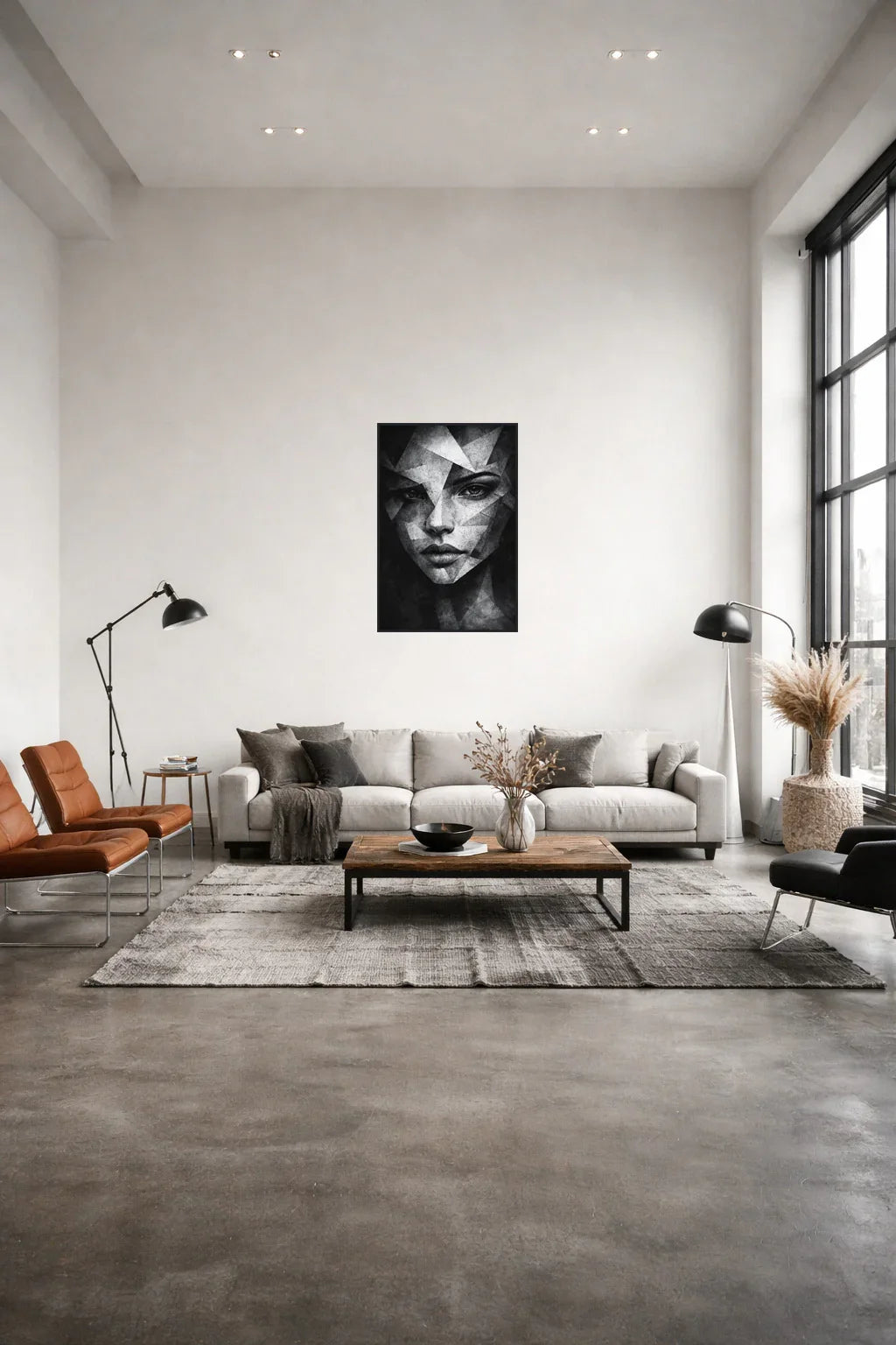 {{ product.title }} minimalist wall art neutral home decor modern wall decor