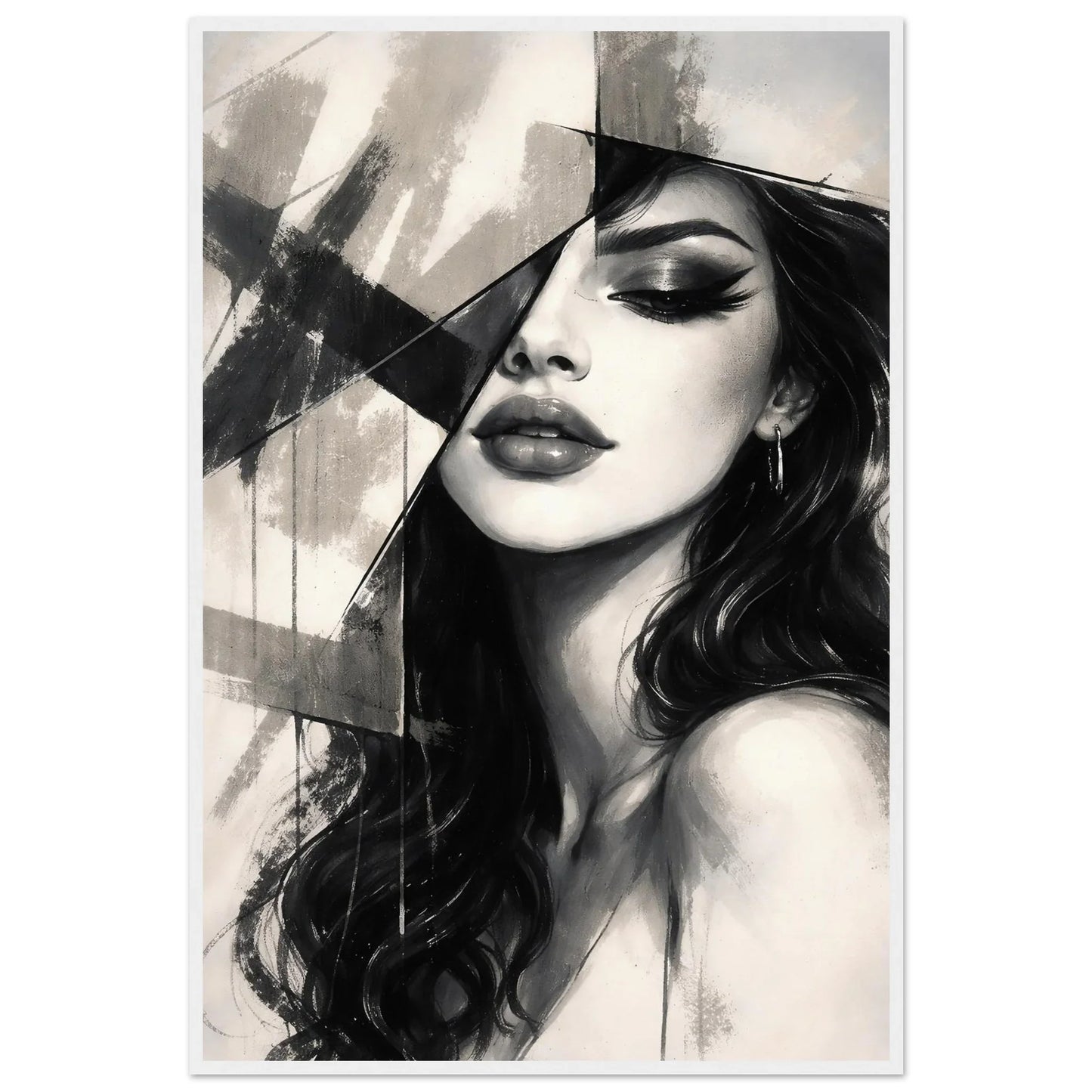{{ product.title }} minimalist wall art neutral home decor modern wall decor