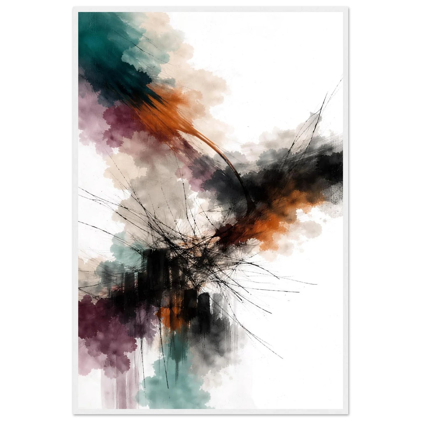 {{ product.title }} minimalist wall art neutral home decor modern wall decor
