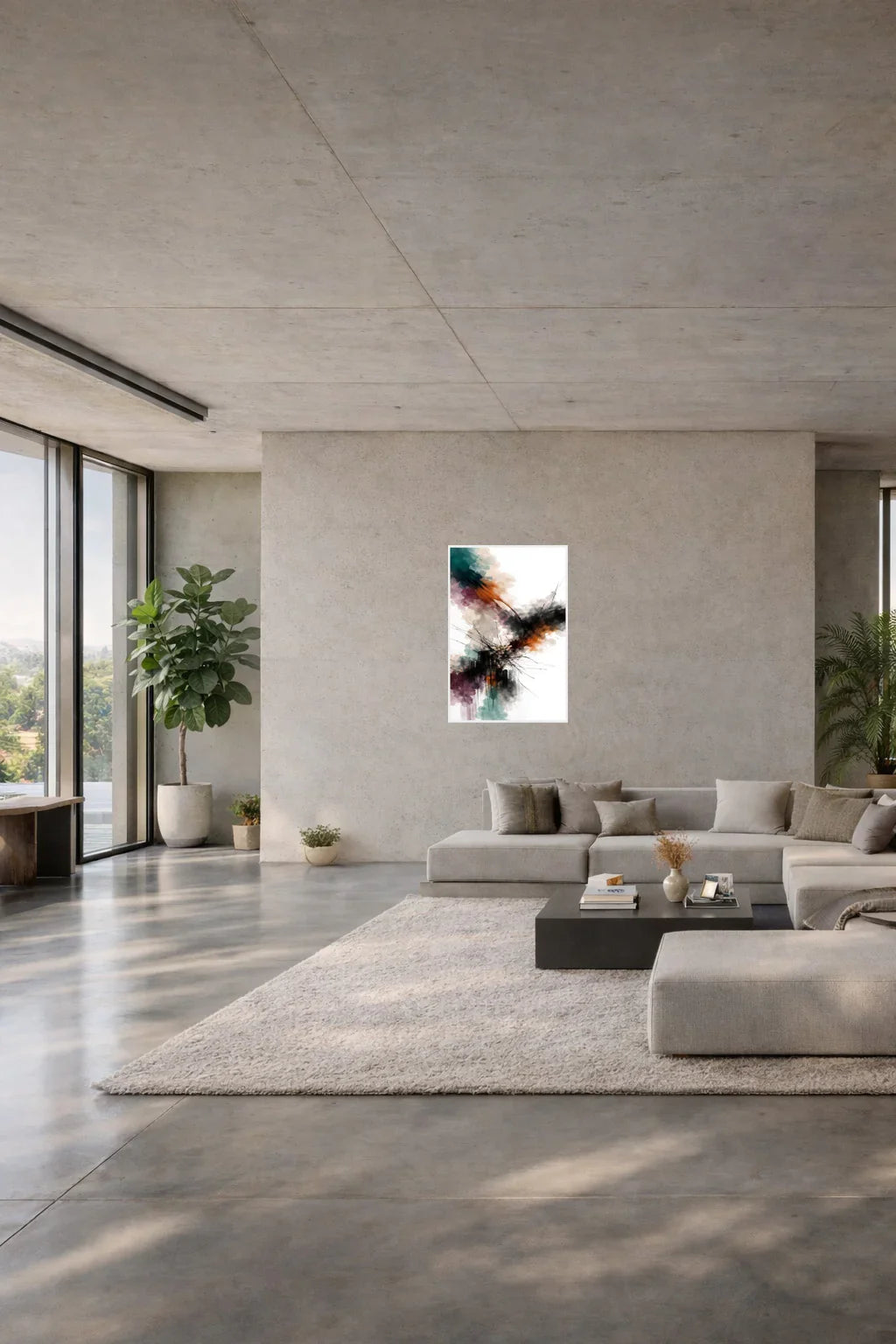 {{ product.title }} minimalist wall art neutral home decor modern wall decor