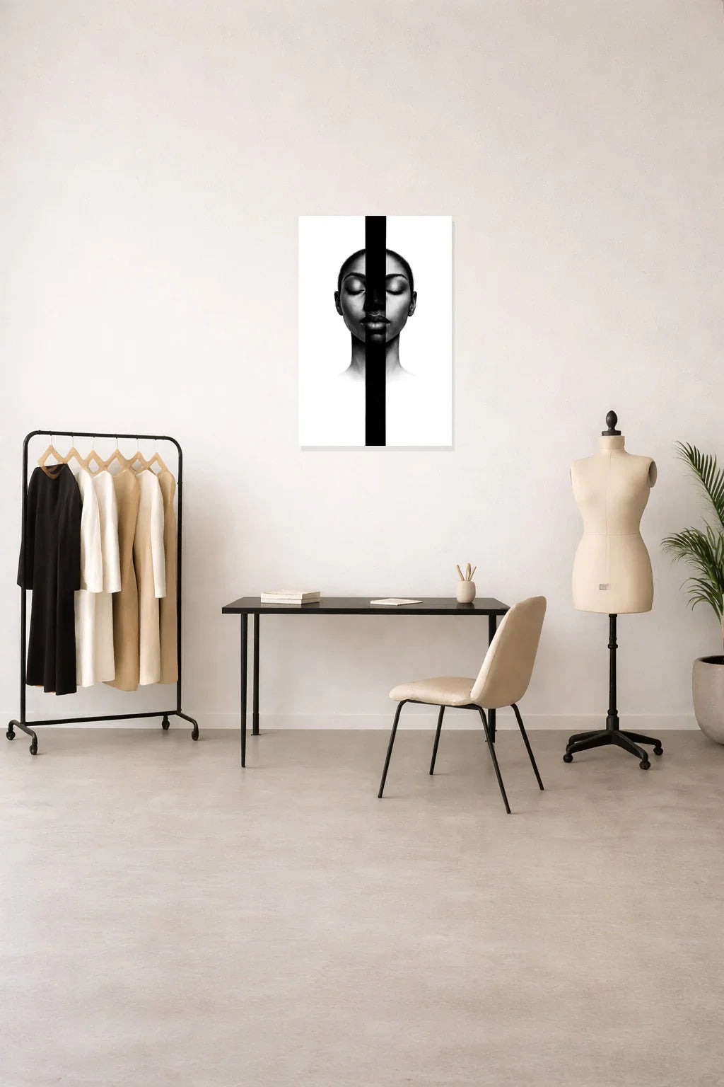 {{ product.title }} minimalist wall art neutral home decor modern wall decor