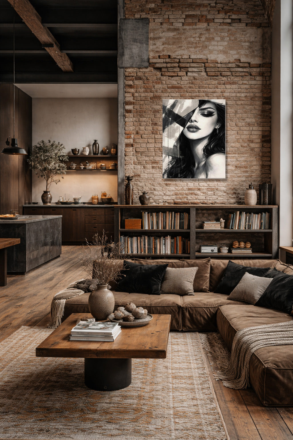 {{ product.title }} minimalist wall art neutral home decor modern wall decor