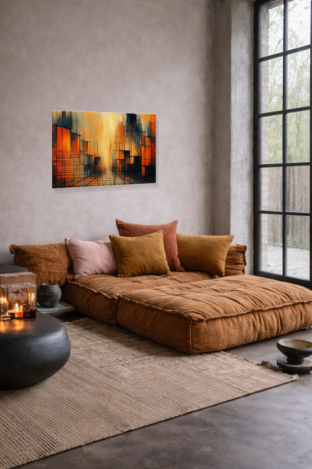 {{ product.title }} minimalist wall art neutral home decor modern wall decor
