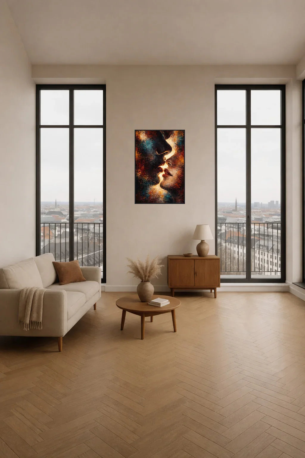 {{ product.title }} minimalist wall art neutral home decor modern wall decor