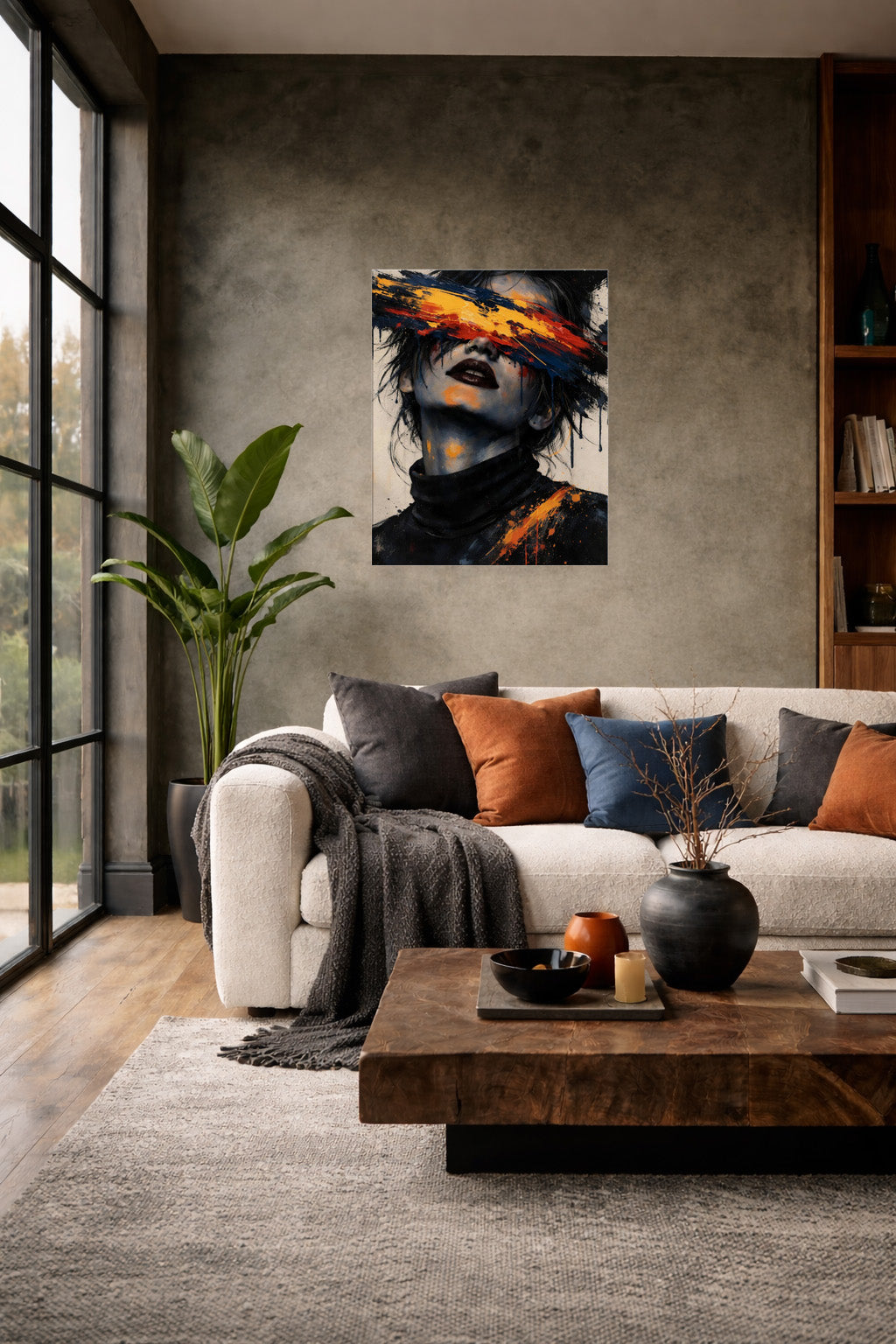 {{ product.title }} minimalist wall art neutral home decor modern wall decor