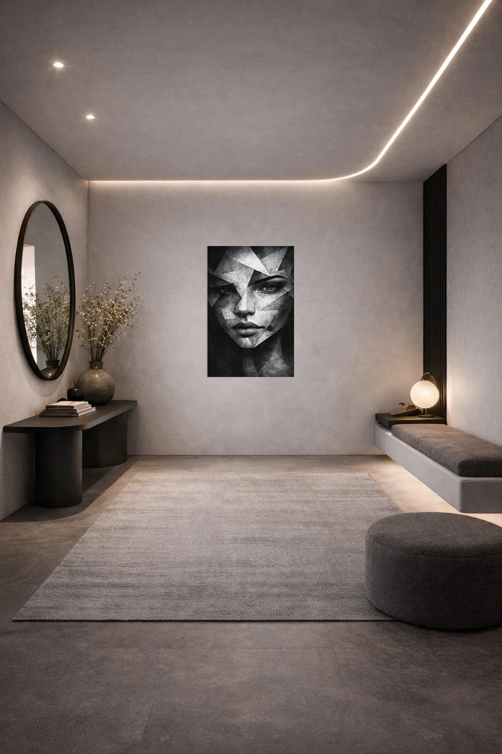 {{ product.title }} minimalist wall art neutral home decor modern wall decor