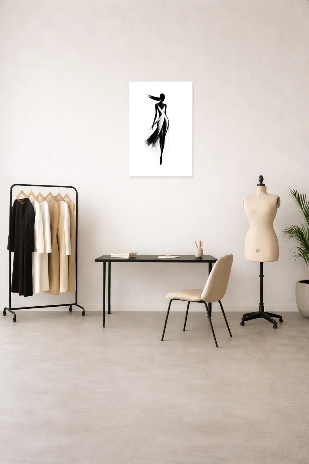 {{ product.title }} minimalist wall art neutral home decor modern wall decor