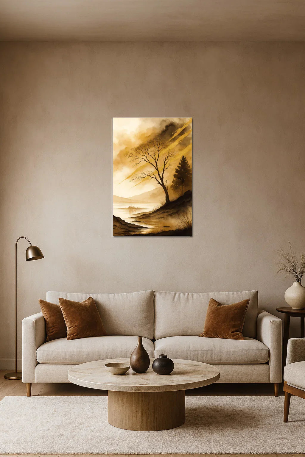 {{ product.title }} minimalist wall art neutral home decor modern wall decor