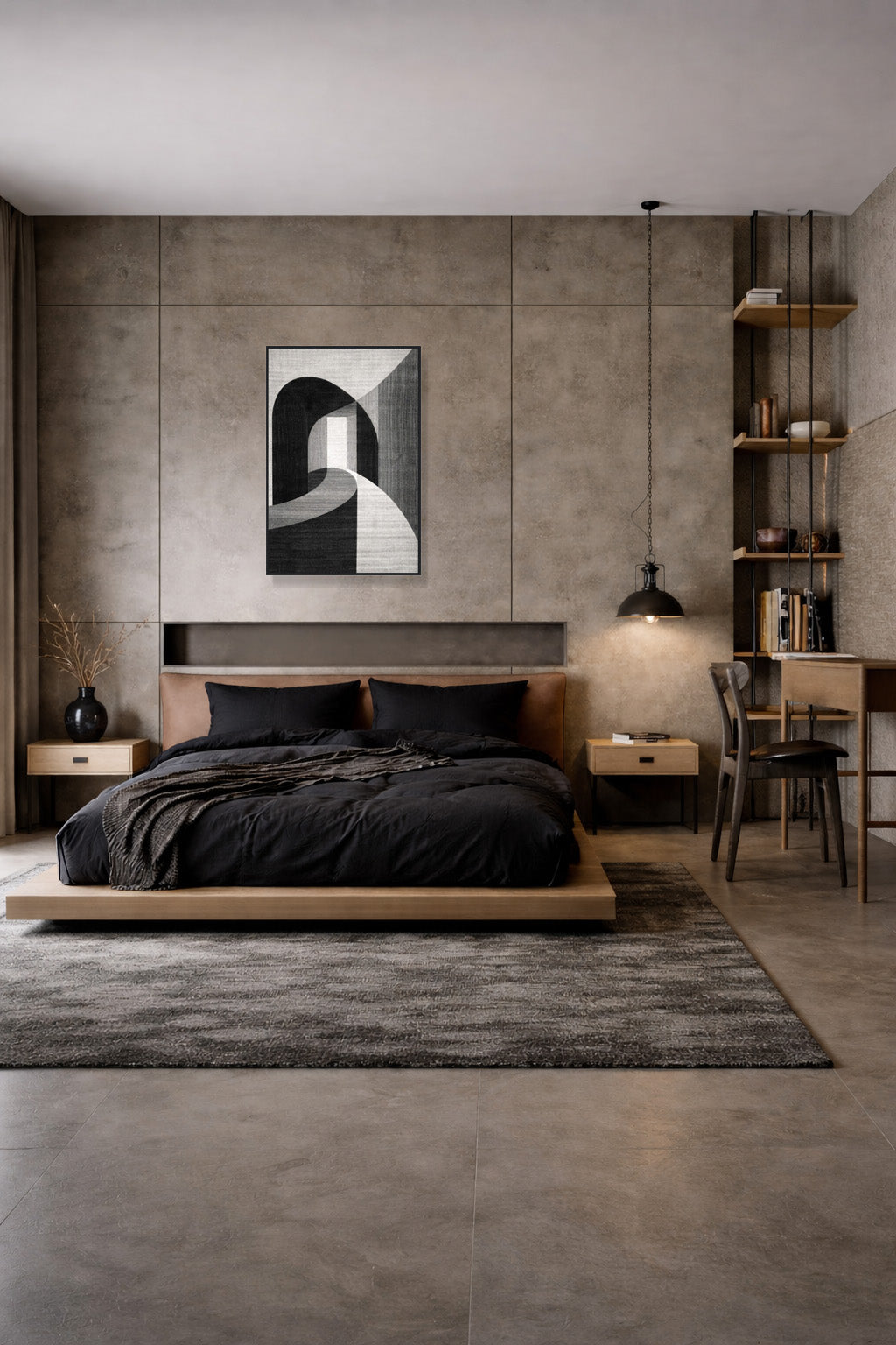 {{ product.title }} minimalist wall art neutral home decor modern wall decor