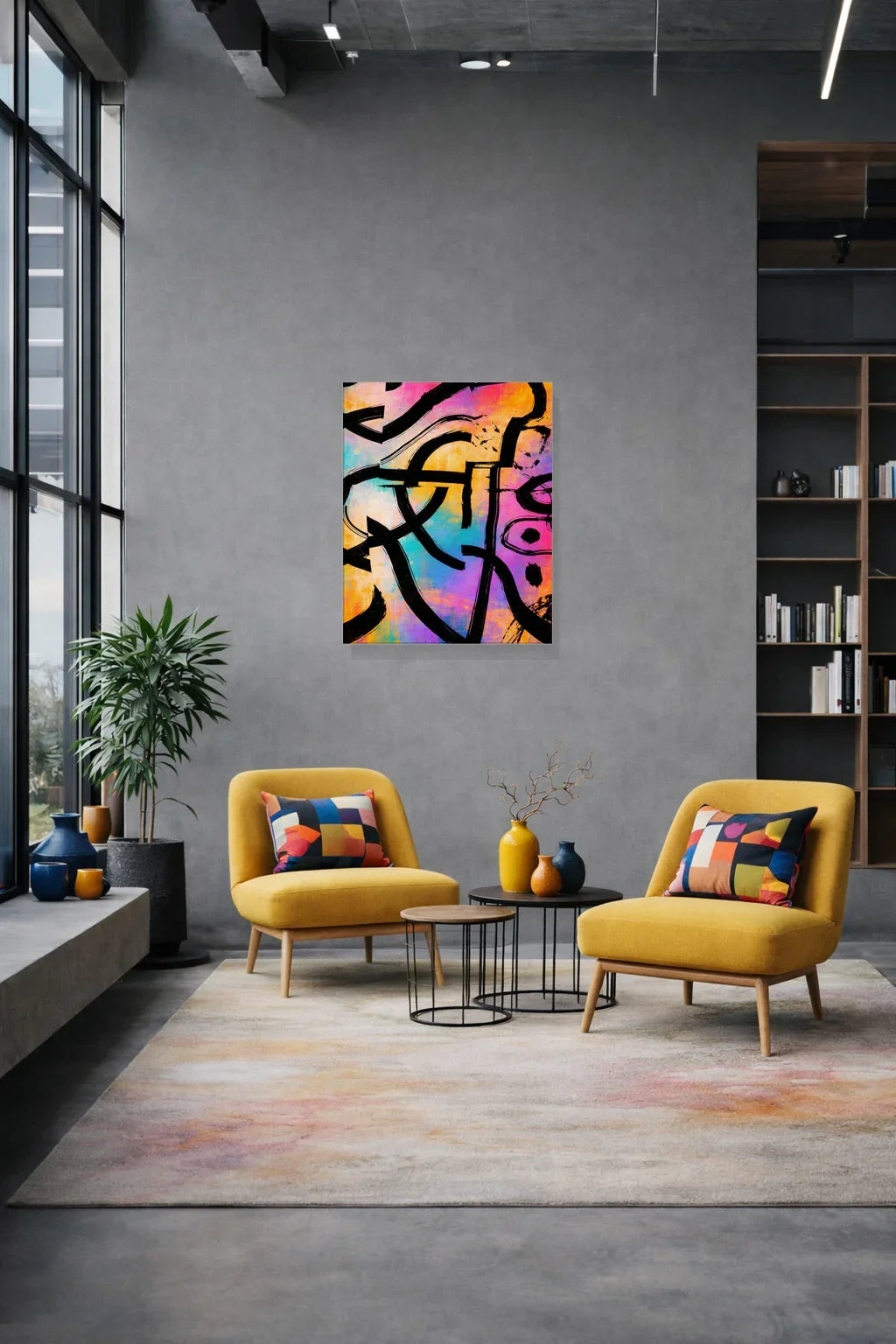 {{ product.title }} minimalist wall art neutral home decor modern wall decor