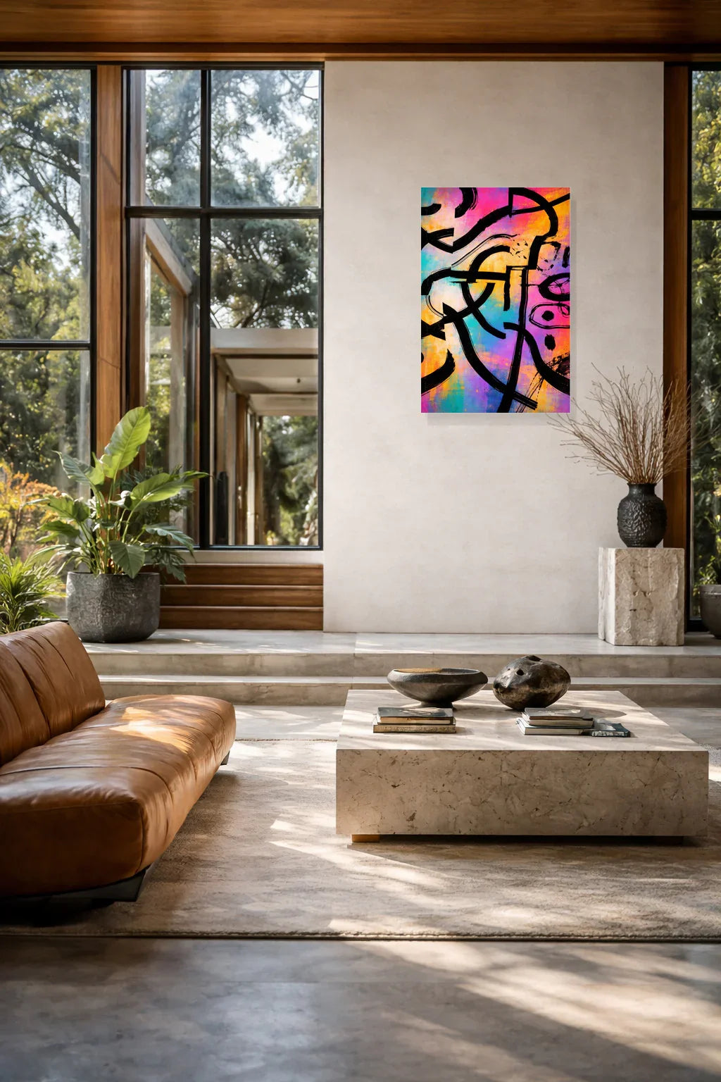 {{ product.title }} minimalist wall art neutral home decor modern wall decor
