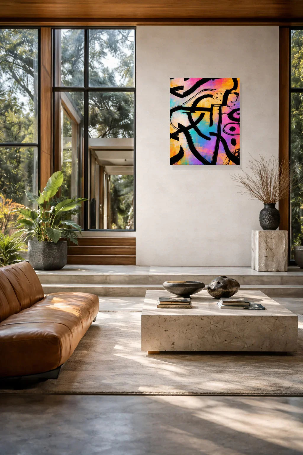 {{ product.title }} minimalist wall art neutral home decor modern wall decor