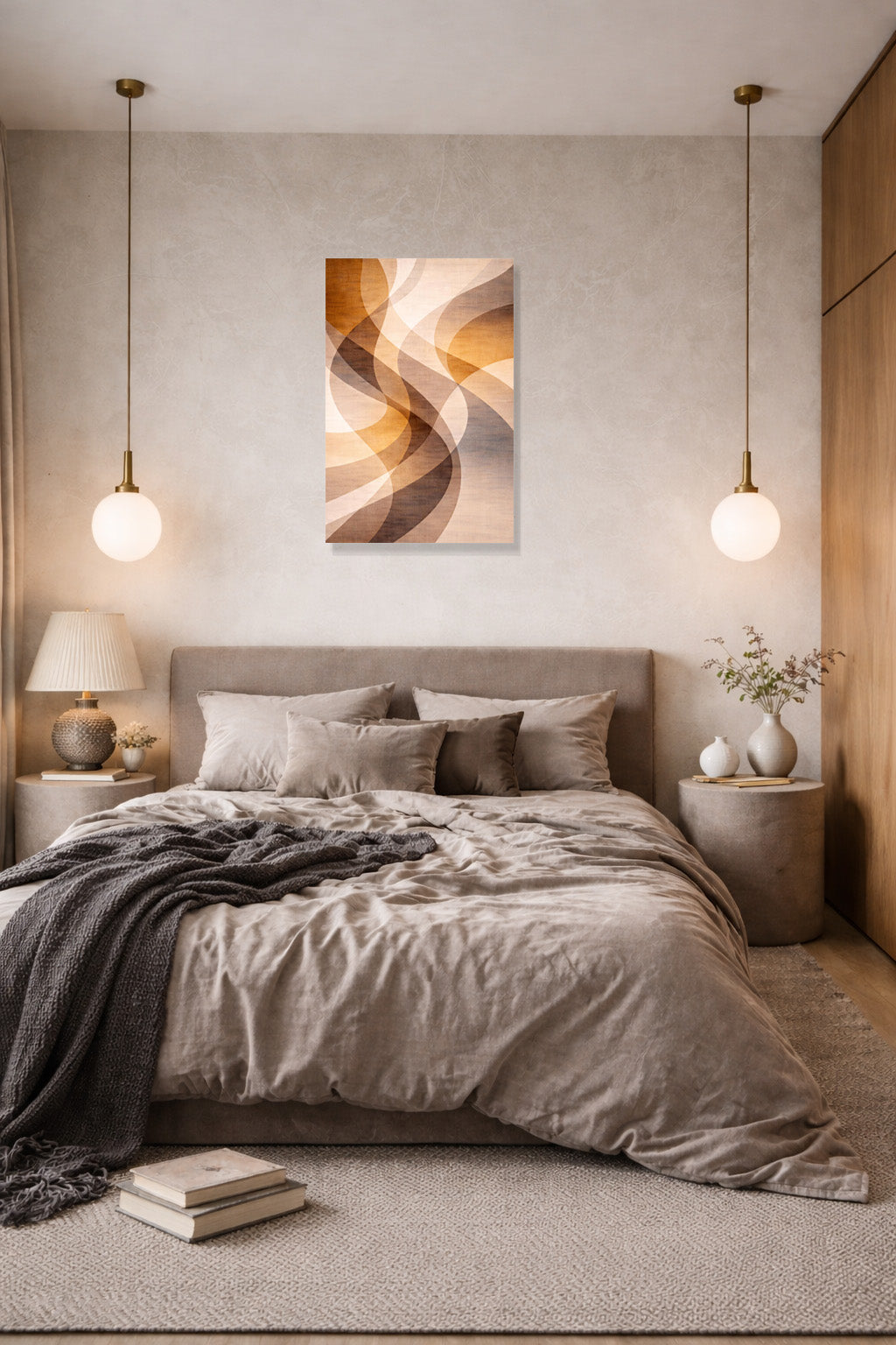 {{ product.title }} minimalist wall art neutral home decor modern wall decor
