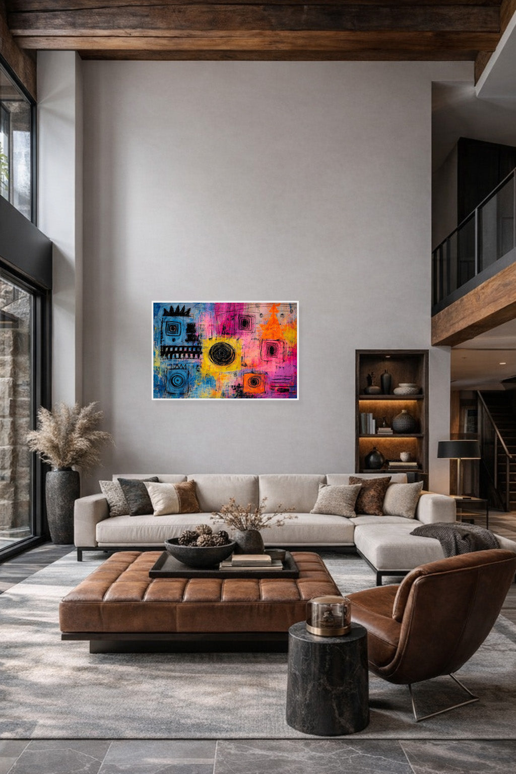 {{ product.title }} minimalist wall art neutral home decor modern wall decor
