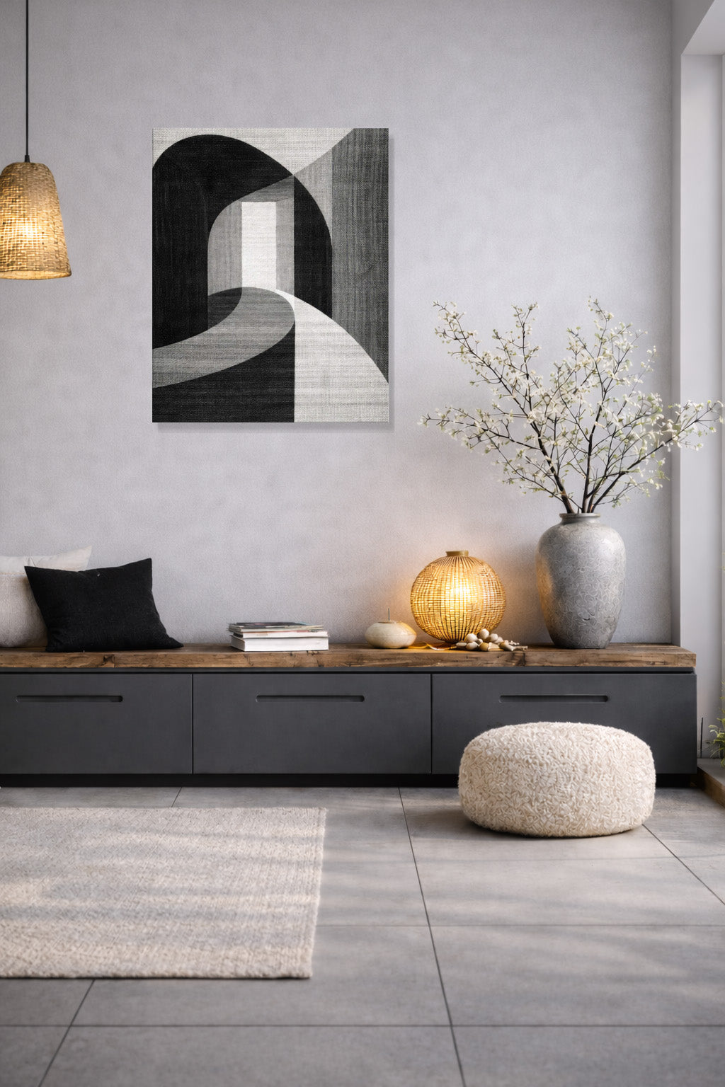 {{ product.title }} minimalist wall art neutral home decor modern wall decor