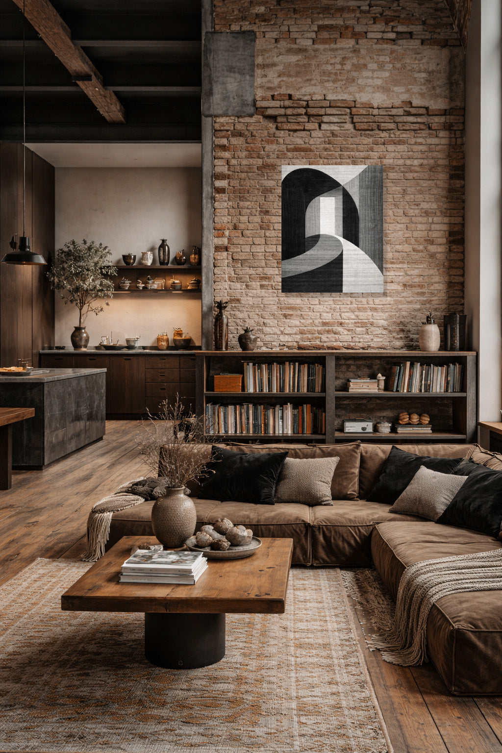 {{ product.title }} minimalist wall art neutral home decor modern wall decor