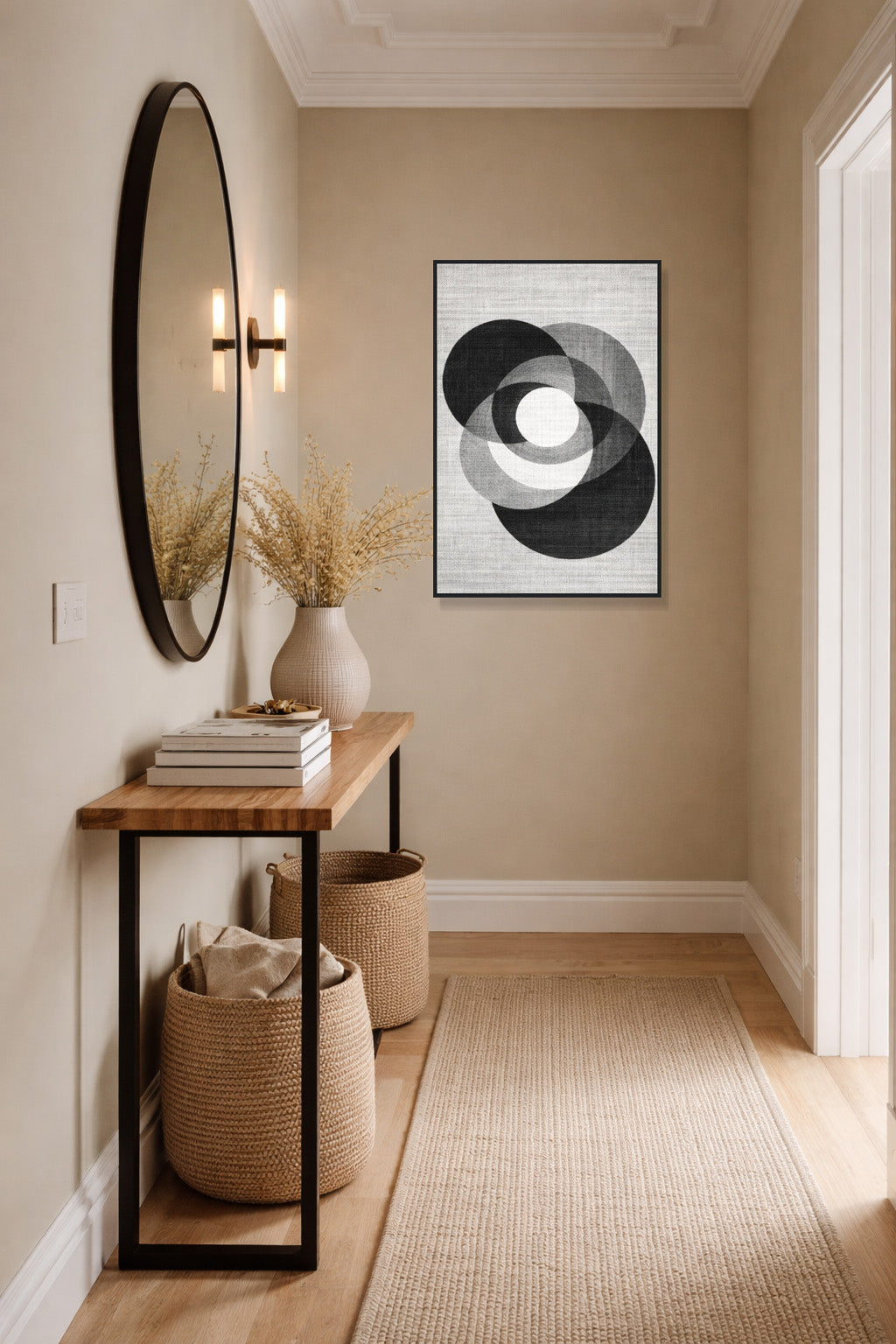 {{ product.title }} minimalist wall art neutral home decor modern wall decor