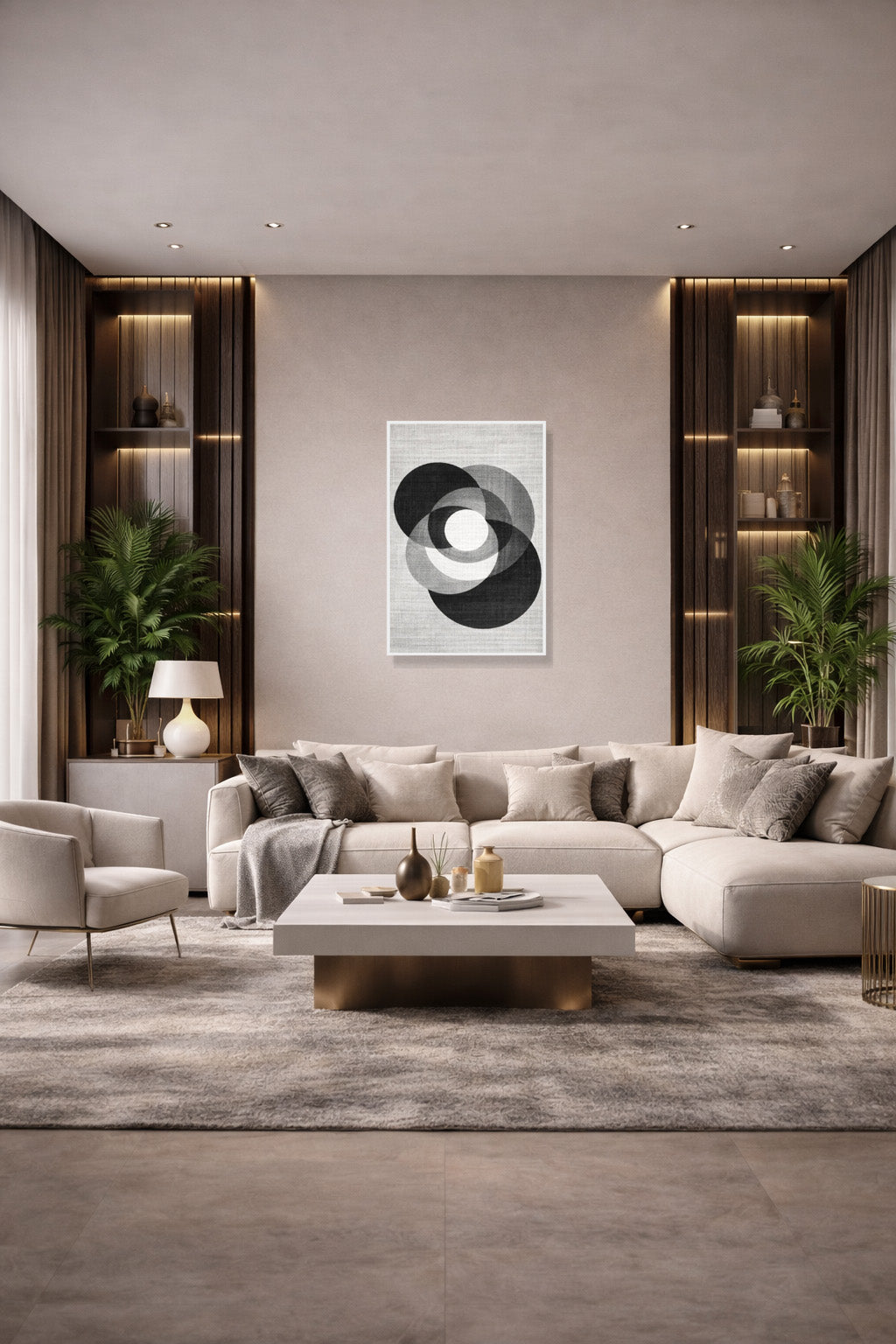 {{ product.title }} minimalist wall art neutral home decor modern wall decor