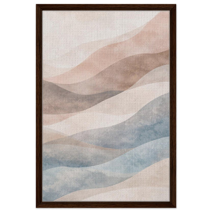 wall-art-brown-frame.jpg
Neutral abstract canvas wall art in a minimalist black floating frame