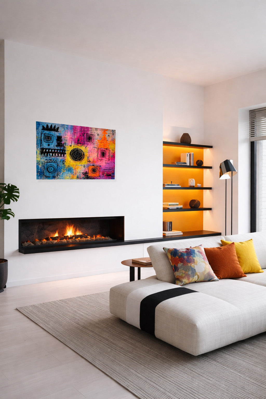 {{ product.title }} minimalist wall art neutral home decor modern wall decor